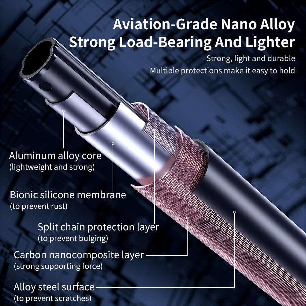 90" Selfie Stick Tripod and Phone Holder with 10" Dimmable LED Ring Light and Remote Shutter for Photography and Vlogging