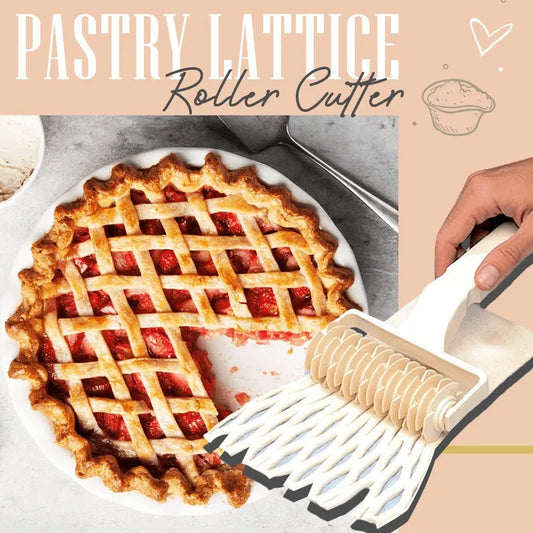 3 Size Selection High Quality Pie Pizza Cutter Pastry Bakeware Embossing Dough Roller Lattice Cake Tools Plastic Baking Tool