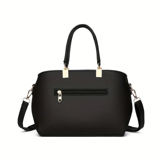 Elegant Shoulder Bag with Bowknot Decoration, Multiple Compartments, Fashion Handbag, Suitable for Work, Party, and Daily Use