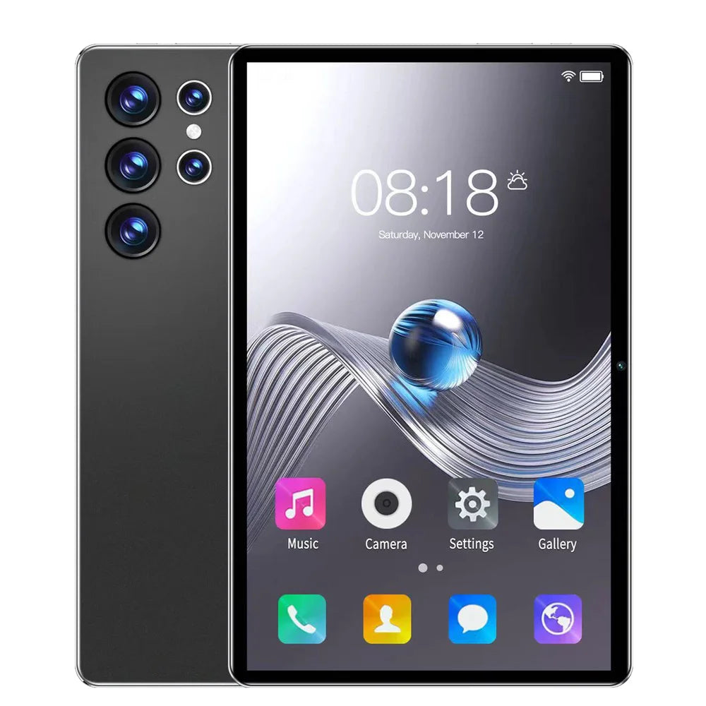 2025 New 10.1 Inch Octa Core Android Tablets 6GB RAM 128GB ROM 4G Dual SIM Network AI Speed-up Tablet Bluetooth WiFi 6000mAh