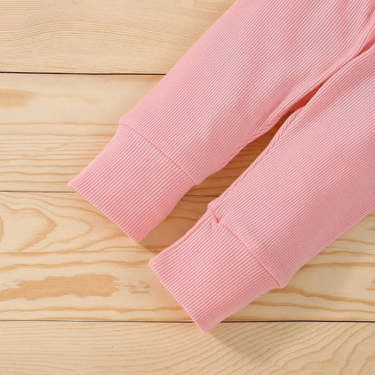 0-18M Baby Girls Floral Clothes Suits Cotton Long Sleeve Romper Tops Pants 2Pcs Spring Autumn Infant Girls Clothing Outfits