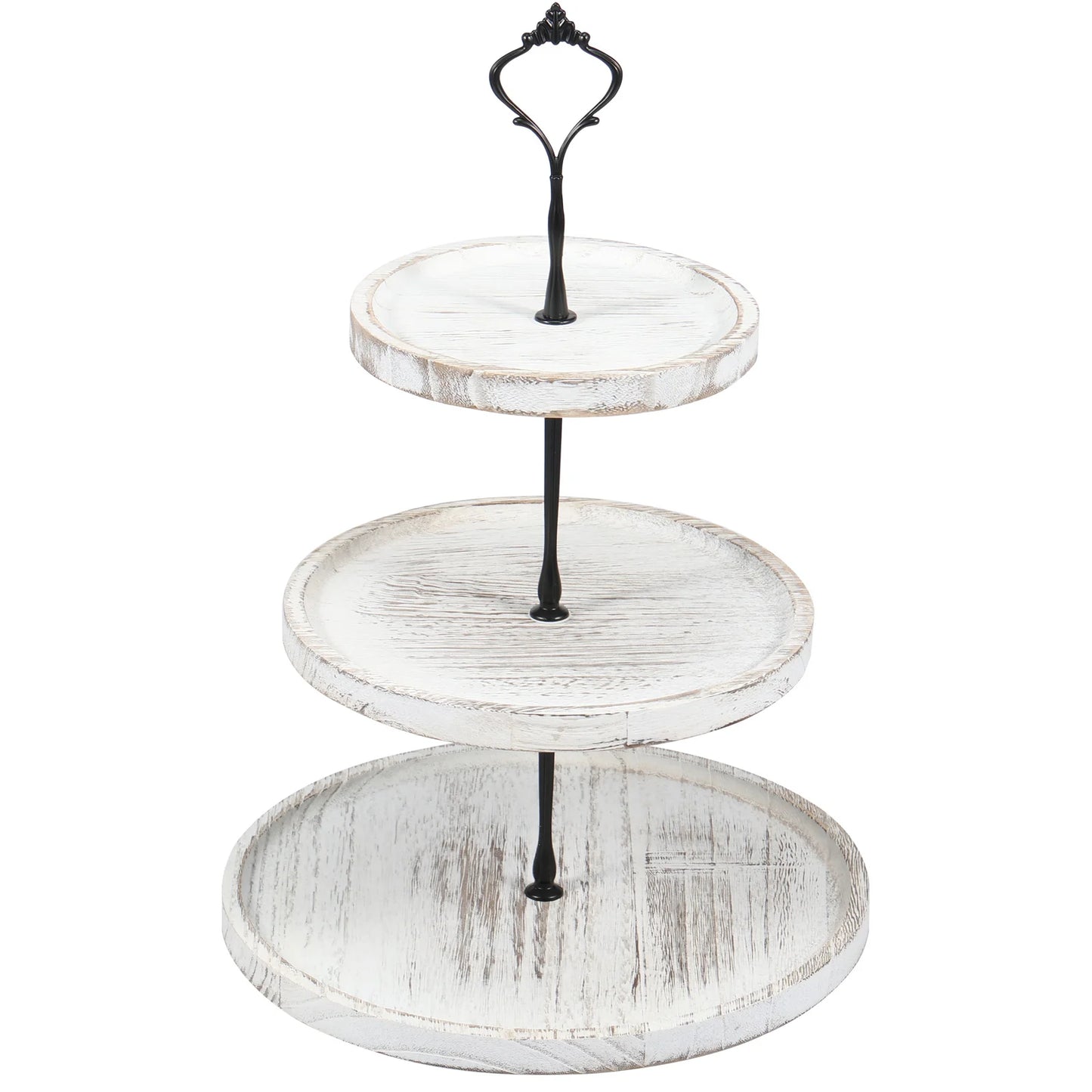 2/3-Layer Wooden Cupcake Stand Round Tiered Cake Display Stand For Birthday Party Dessert Table Fruit Plate Display Tray NEW