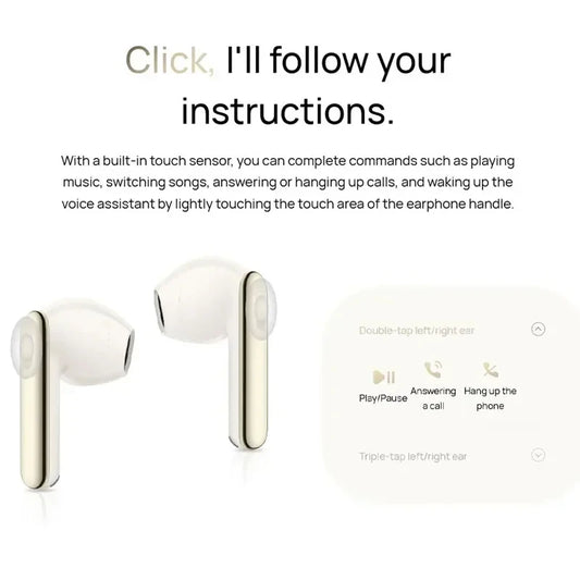 Wireless Bluetooth Headphones, 5.3,TWS HD Microphone,Hi-Fi Noise-Cancelling Sports Headphones,Sports Earphones In-Ear