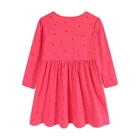 Jumping Meters 2-7T Long Sleeve Princess Girls Dresses Animals Embroidery New Autumn Spring Children Costume Hot Selling Dress