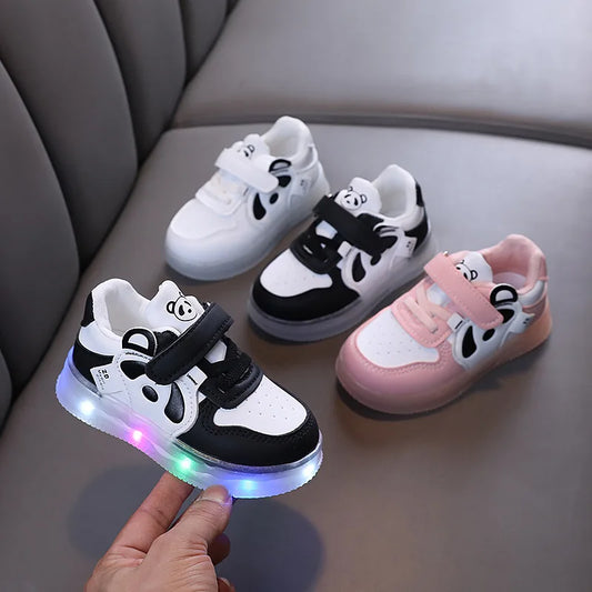 Child Fashion Sport Shoes Kids Outdoor Casual Spring Light Running Shoes Boys Girls Soft Bottom Breathable Flats Infant Shoes