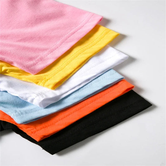 3-12Y Kids Summer Casual Letter Print 2-Piece Set Soft T-Shirt & Pants Suits for Boys & Girls
