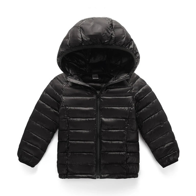 2-12 Years Autumn Winter Kids Cotton Jackets For Girls Children Clothes Warm Coats For Boys Toddler Girls Outerwear Clothes