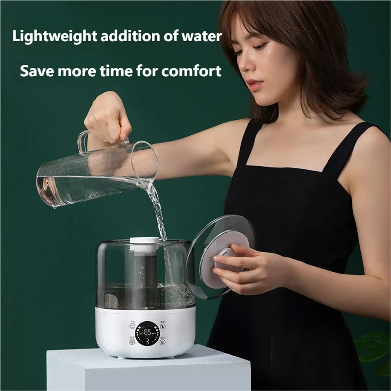 HOMEFISH CK2 3L Professional Large Capacity Household Silent Air Humidifier Plant Spray Aroma Diffuser with Remote Control Timer