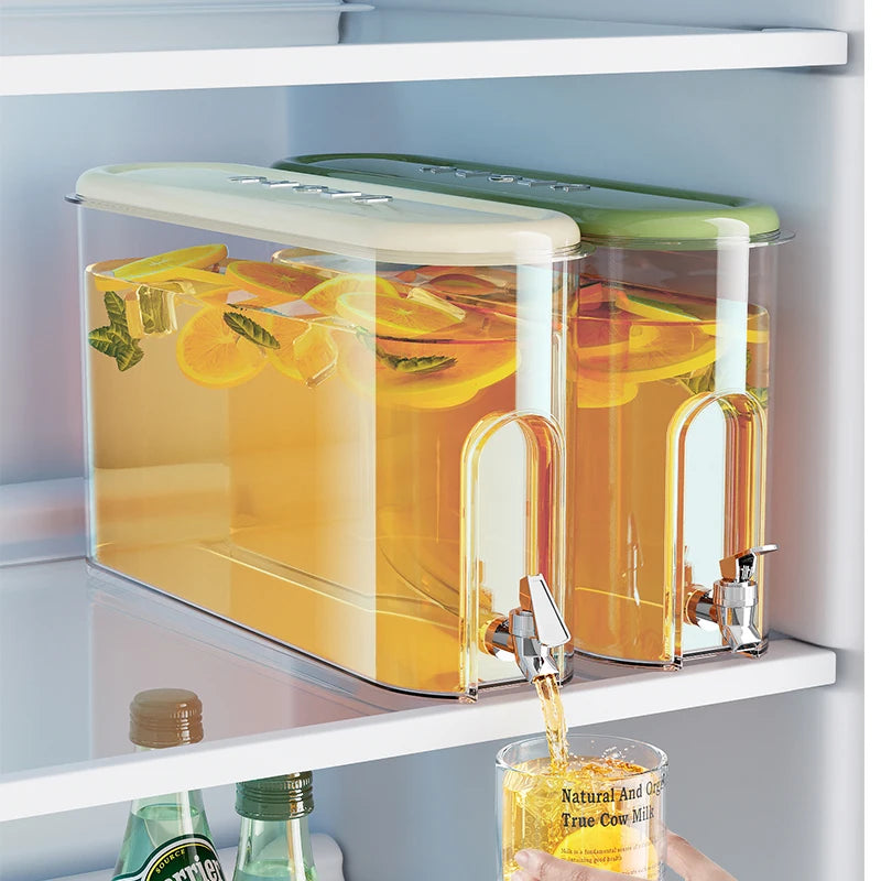 UFORU Cold Water Bottle , Food Grade Large Capacity Sealed Water Container, Home Kitchen Accessories, Kitchen Organizer