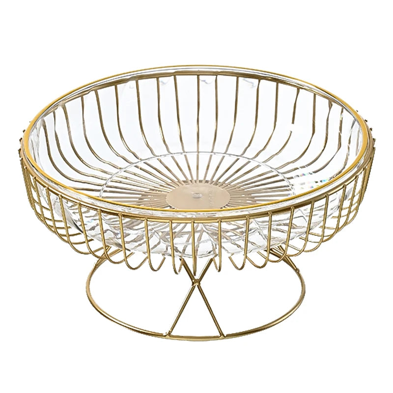 Fruit tray Home living room coffee table high-end snacks placed tray dessert tray reception advanced sense of candy plate