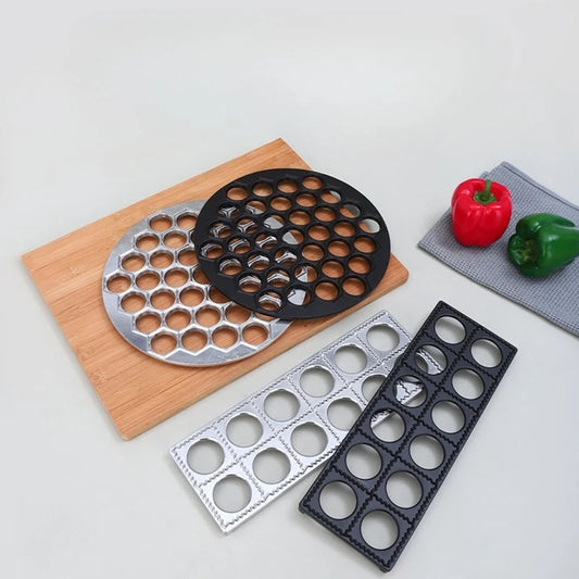Ravioli Mold Dumpling Mould DIY Dumplings Maker Ravioli Maker Mould Alloy Aluminum Ravioli Stamp Cutter Mold Kitchen Accessories