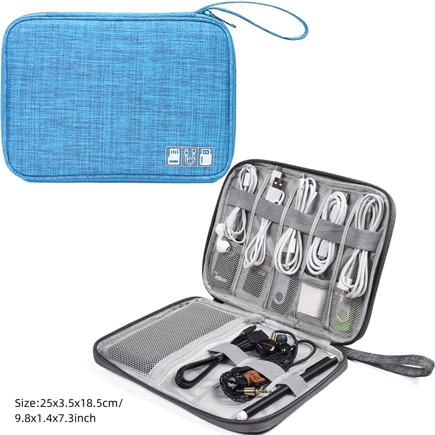 Fashion Solid Color Makeup Bag Large Capacity Travel Cosmetic Organizer Portable Toiletry Bag for Women