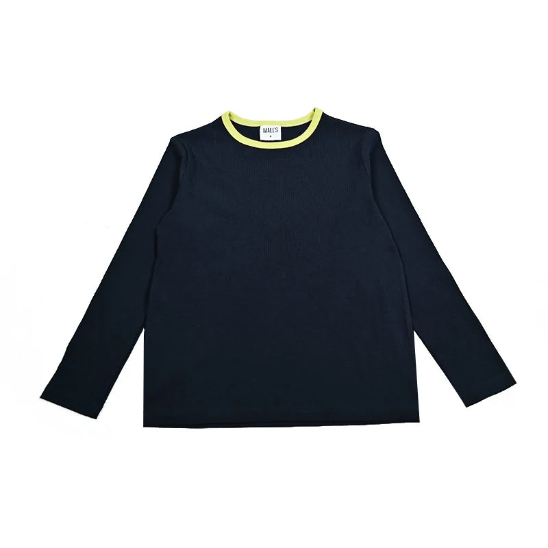 Denim blue family set girls dress boy casual shirt baby rompers family sbling set long sleeves children clothes logo embroidery