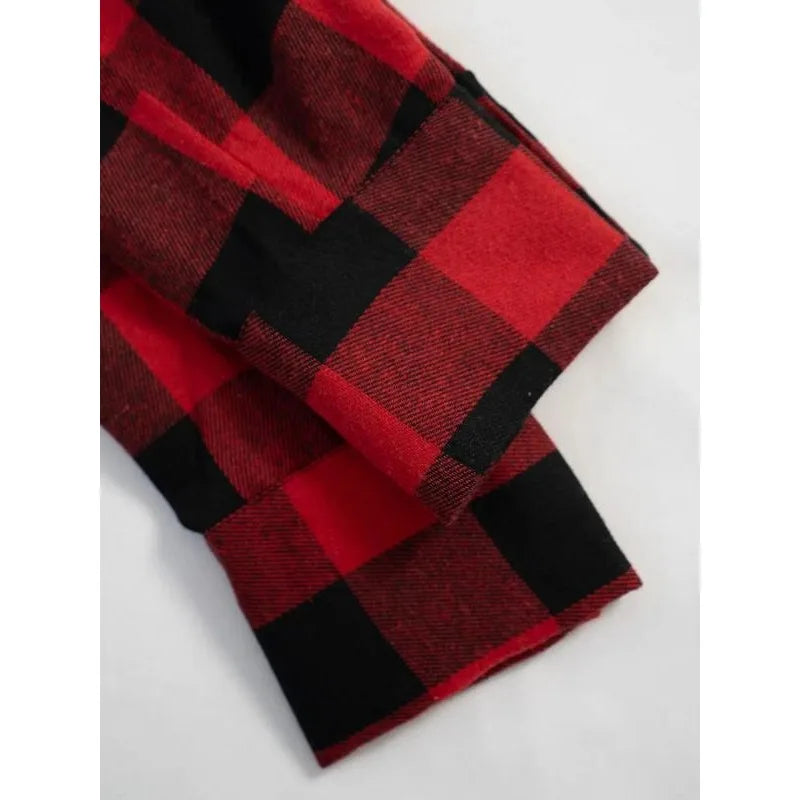 Plus Size Women Plaid Coats Fashion Flannel Color Blocking Single Breasted Casual Jackets Female Lapel Loose Tops