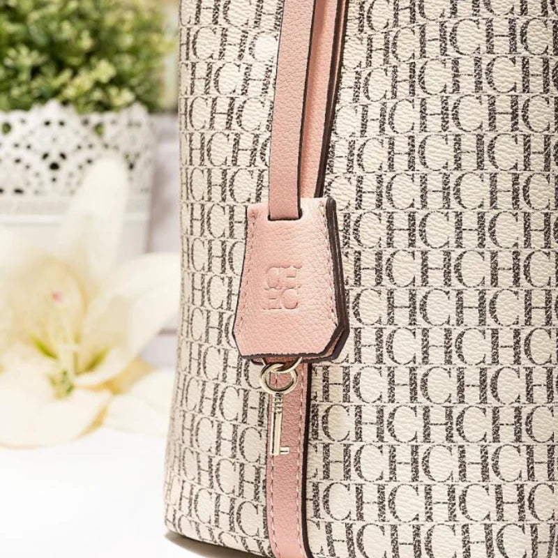 CH Classic Fashion Women's Bucket Bag Good Quality PVC Material Luxury Brand 2025 New Commuter Trend Crossbody Bag