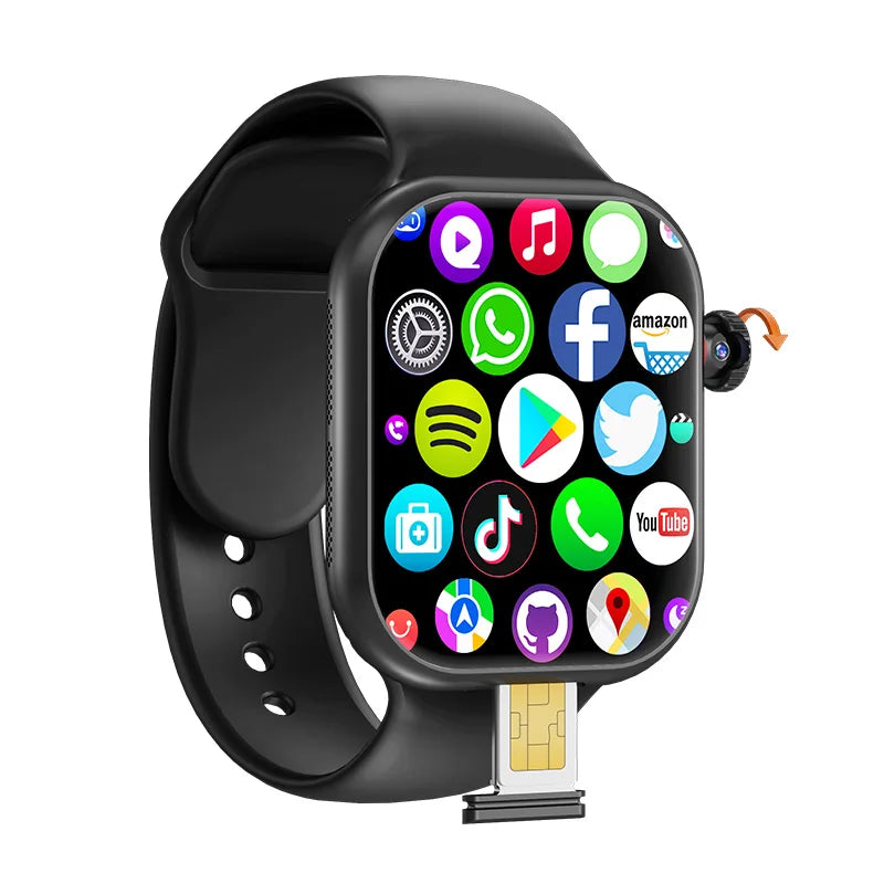 VP29 Smart Watch 5G Android 256GB Storage 4G/5G LTE Sim Card GPS WIFI 2.29 inch 490*580 Amoled NEW Smartwatch Rotary Camera