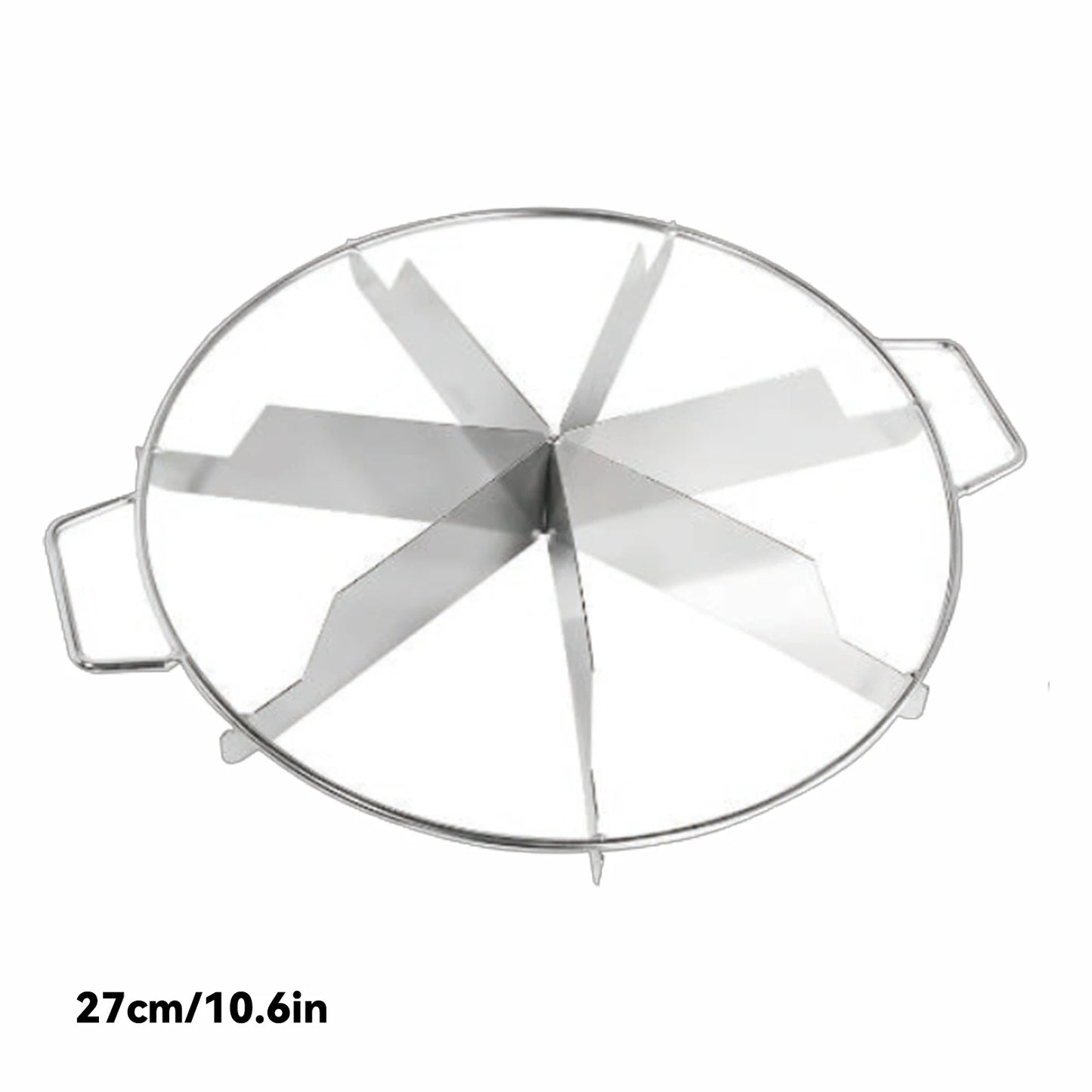 Cake Cutter Slicer Stainless Steel Pastry Portion Marker Pizza Pie Divider Even 4-10 Slices Cake Portioner Baking Tools Kitchen