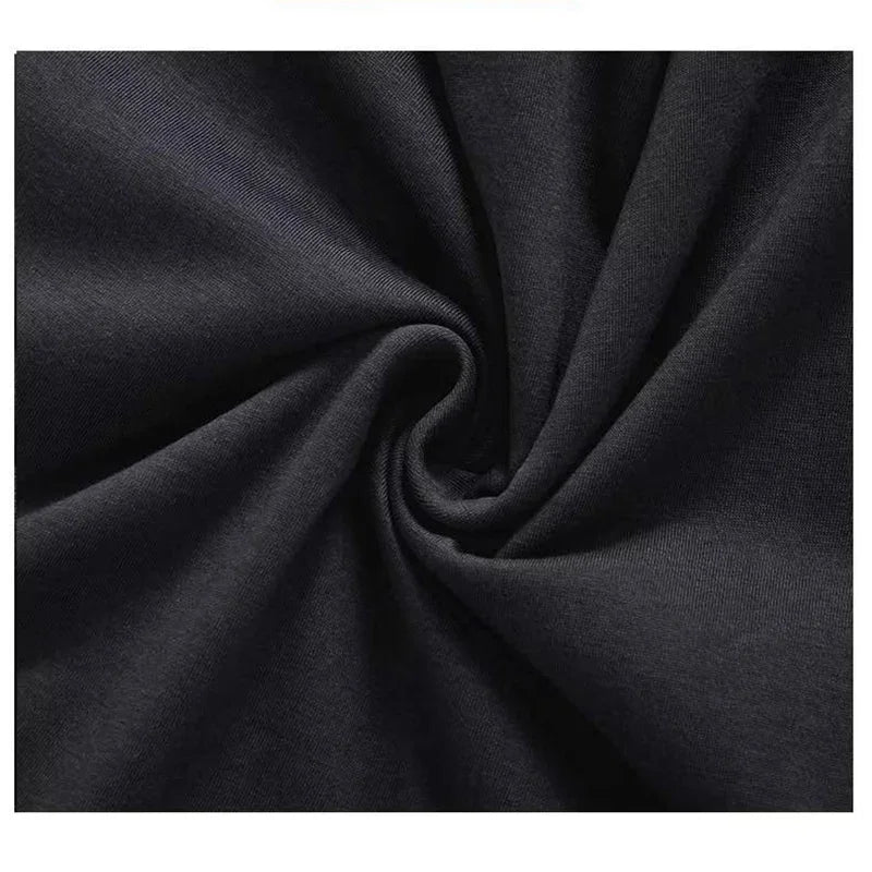 2025 Male Elastic Waist Soft Warm Casual Ankle Band Zipper Pockets Trousers Men Drawstring Pants Loose Spring Fall Sweatpants