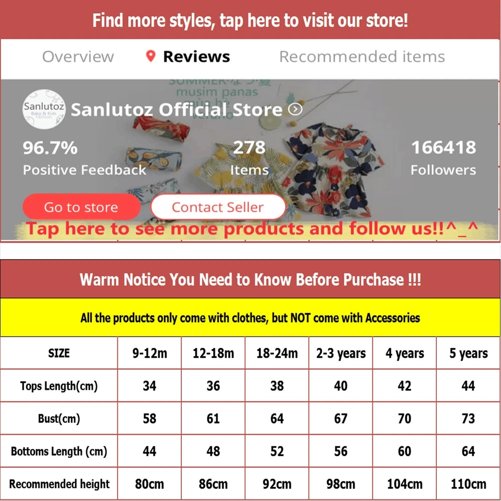 Sanlutoz Winter Baby Girls Clothing Sets Warm Long Sleeve Tops + Trousers 2Pcs Cute