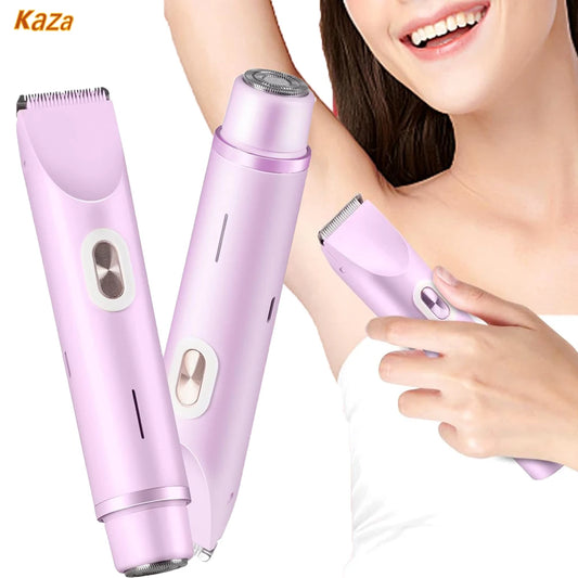 Electric Razor Woman Shaver Painless Mustache Epilator Leg Bikini Body Hair Trimmer for Women Facial Epilator Hair Remover