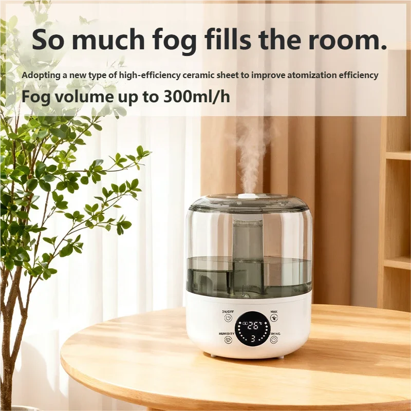 HOMEFISH CK2 3L Professional Large Capacity Household Silent Air Humidifier Plant Spray Aroma Diffuser with Remote Control Timer
