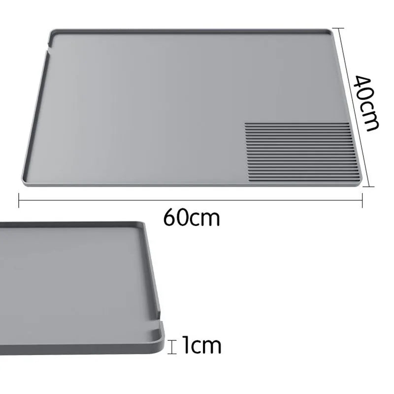 Silicone Coffee Mat Tamper Pad Heat Resistant Coffee Countertop Protector Anti-spill Under Coffee Maker Espresso Machine Pad