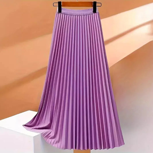 Fashion Elegant Pleated Skirt for Women Faldas Vintage Saias Party Goth Skirts Ropa Mujer Casual Jupe Femme Harajuku Streetwear