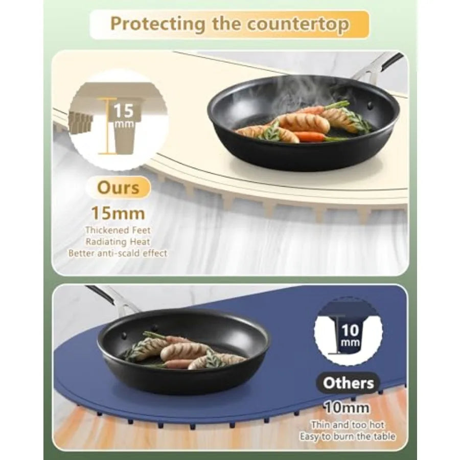 Food Warming Mats for Countertop Extra Large XXL 36"x15" Electric Heating Pad for Food Roll Up Silicone Warmer Mat for Party an