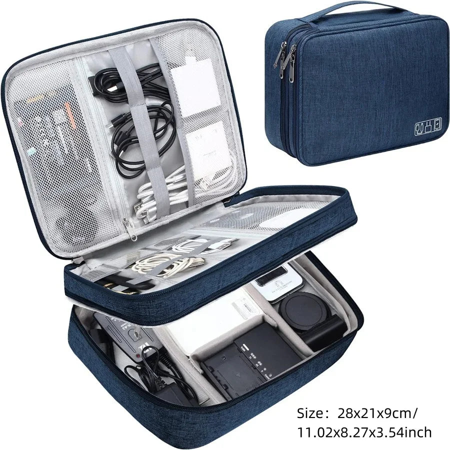 Fashion Solid Color Makeup Bag Large Capacity Travel Cosmetic Organizer Portable Toiletry Bag for Women