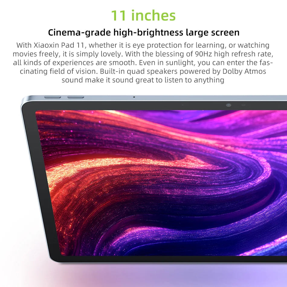 Global ROM Lenovo Xiaoxin Pad 11 2025 Tab 128GB 256GB MediaTek Dimensity 6300 11" 2.5K Screen 7040mAh WIFI Android Tablet PC
