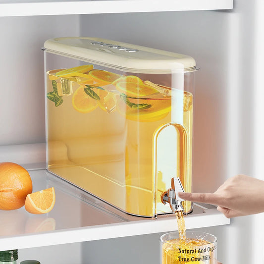 UFORU Cold Water Bottle , Food Grade Large Capacity Sealed Water Container, Home Kitchen Accessories, Kitchen Organizer