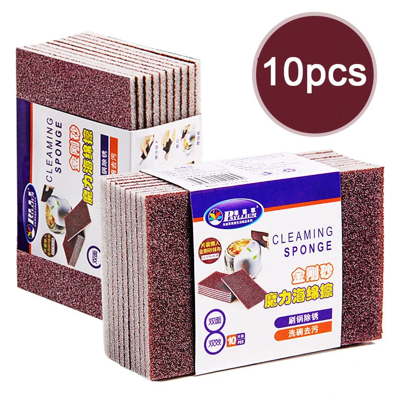 Magic Cleaning Brush Melamine Sponge Carborundum Kitchen Sponge Eraser for Pan Pot Dish Kitchen Utensils Cleaning Tool Accessori