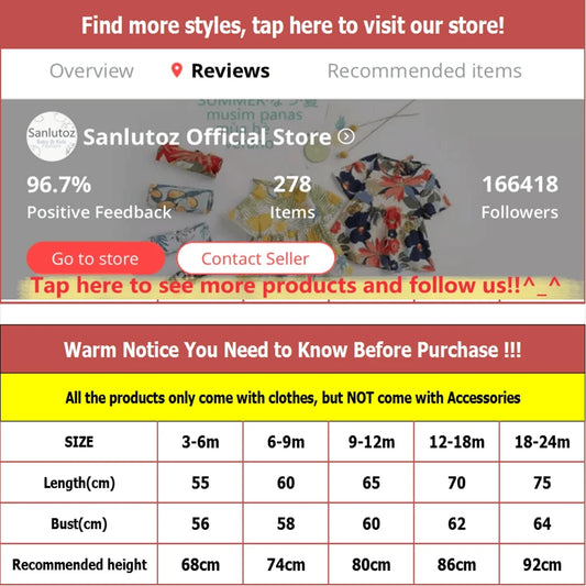 Sanlutoz Cute Animal Winter Zipper Long Sleeve Baby Rompers Warm Hooded Casual Clothing