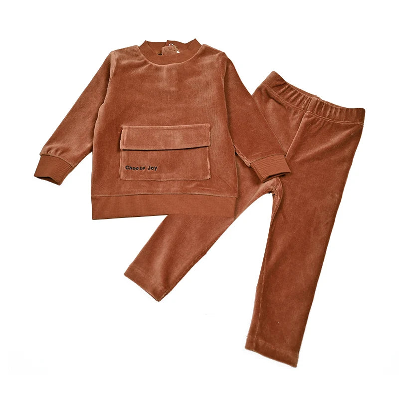Children clothing autumn winter girls dress baby boy shirt set family matching clothes maxi skirt with pocket kids family set