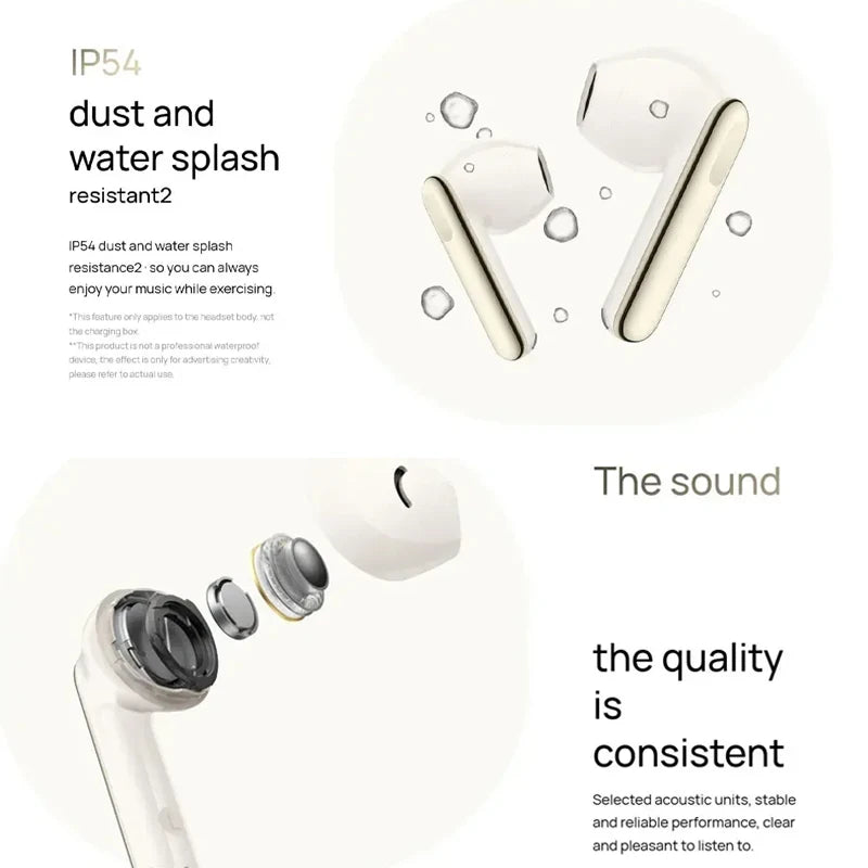 Wireless Bluetooth Headphones, 5.3,TWS HD Microphone,Hi-Fi Noise-Cancelling Sports Headphones,Sports Earphones In-Ear