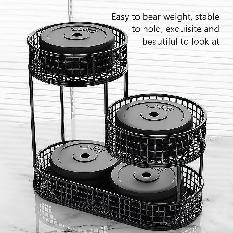 Multi-layer Fruit Tray Fruit Basket Vegetable Shelf Stackable and Removable Kitchen Storage Rack Snack Tray for Tea Table