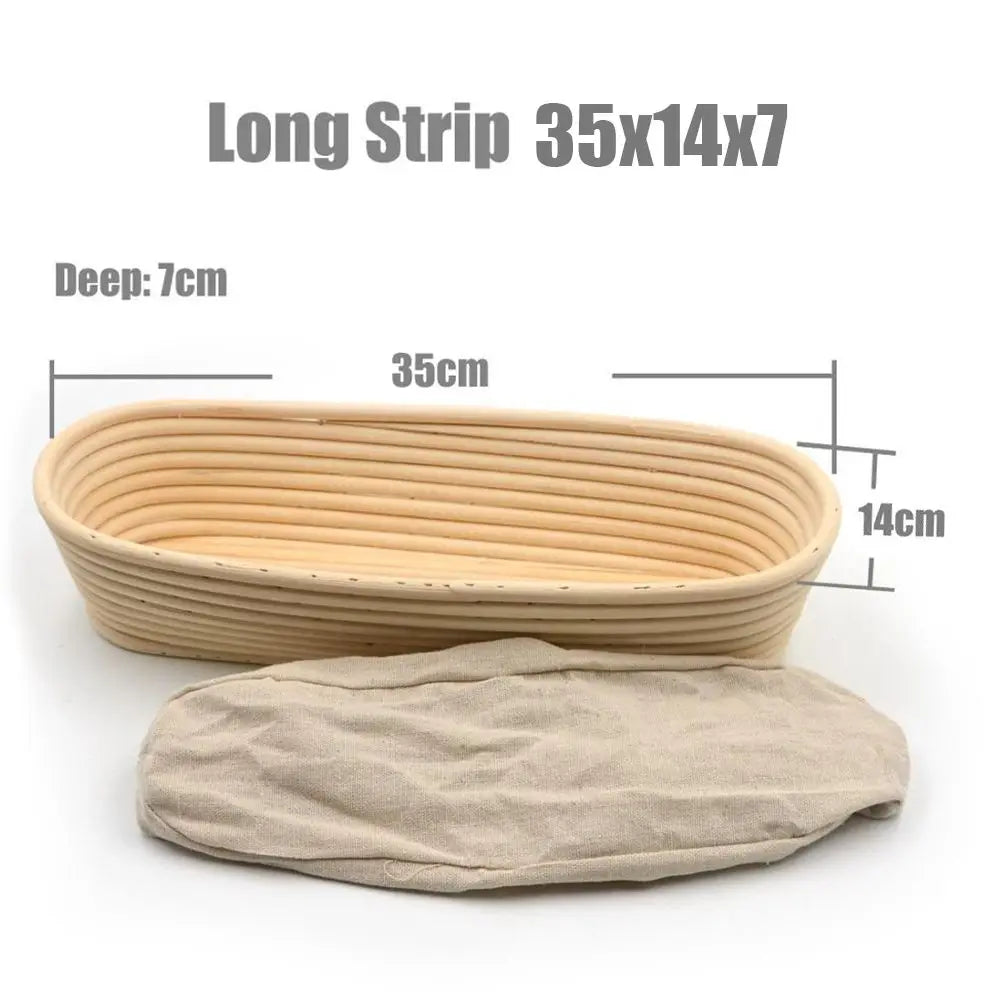 Bread  Dough Banneton Brotform Proofing Proving Baskets Fermentation Rattan Wicker Basket Country