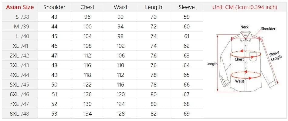 100% Pure Cotton Men Long Sleeve Dress Shirt for Oxford Shirt Men Plaid Striped Work Casual Social Shirts Male Regular-Fit S-6XL