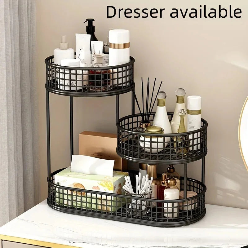Multi-layer Fruit Tray Fruit Basket Vegetable Shelf Stackable and Removable Kitchen Storage Rack Snack Tray for Tea Table