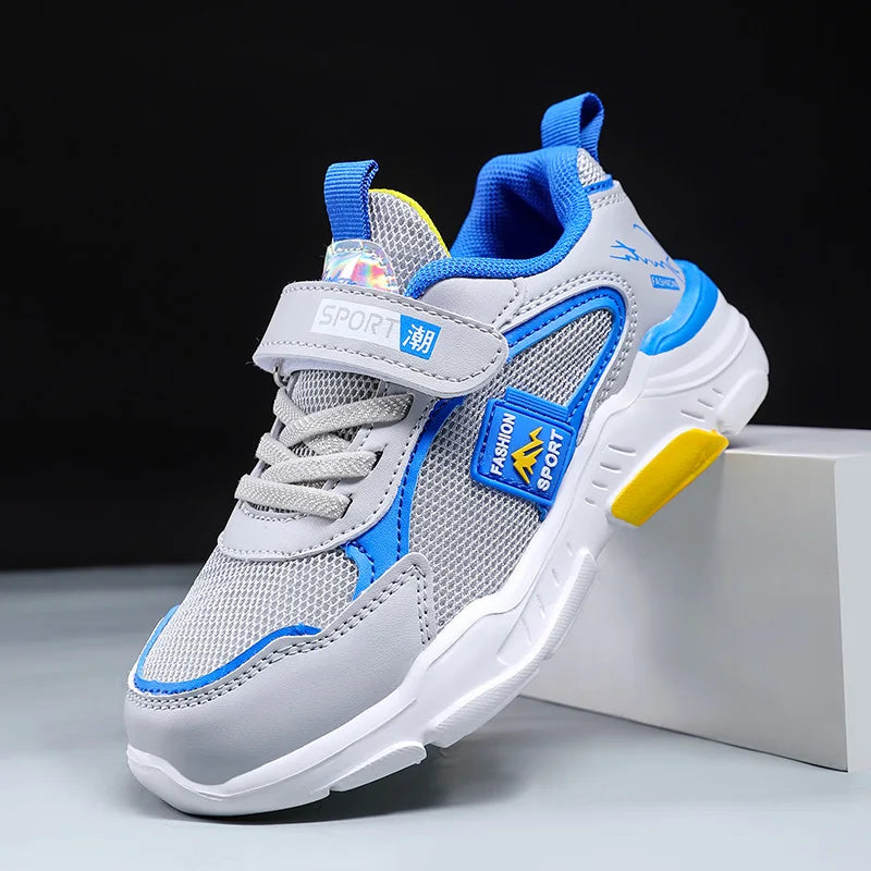 Children's shoes boy sneakers in the spring and autumn with breathable non-slip surface pupil cuhk boy boy fashion shoes