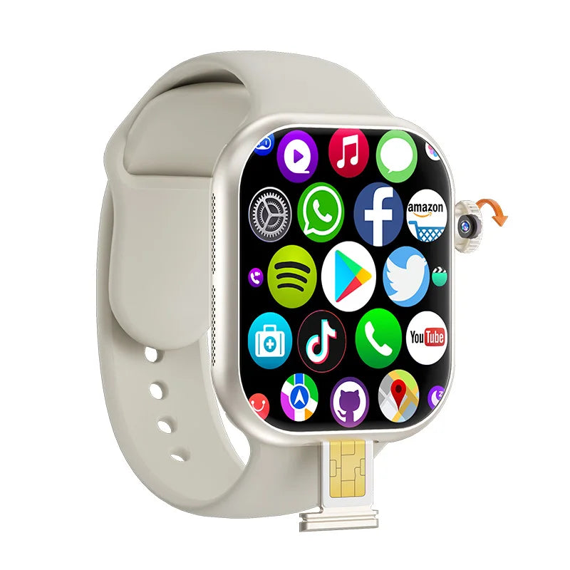 VP29 Smart Watch 5G Android 256GB Storage 4G/5G LTE Sim Card GPS WIFI 2.29 inch 490*580 Amoled NEW Smartwatch Rotary Camera