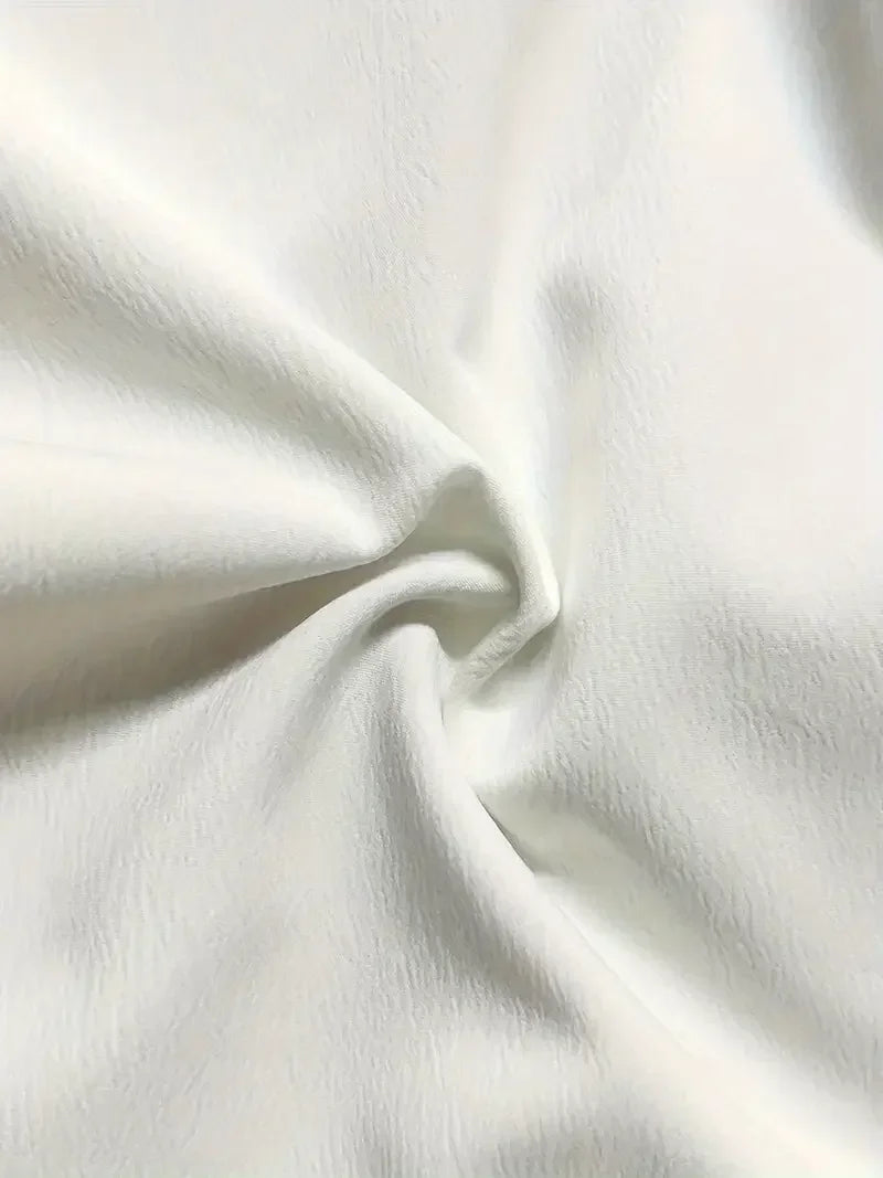 Plus Size Women Cotton Linen Button Down Shirts Long Sleeve Lapel Shirt Tops Solid Color Loose Casual Tops