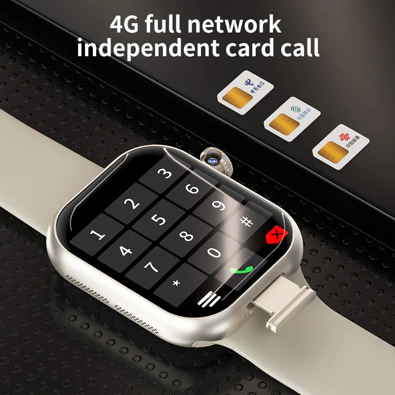 VP29 Smart Watch 5G Android 256GB Storage 4G/5G LTE Sim Card GPS WIFI 2.29 inch 490*580 Amoled NEW Smartwatch Rotary Camera