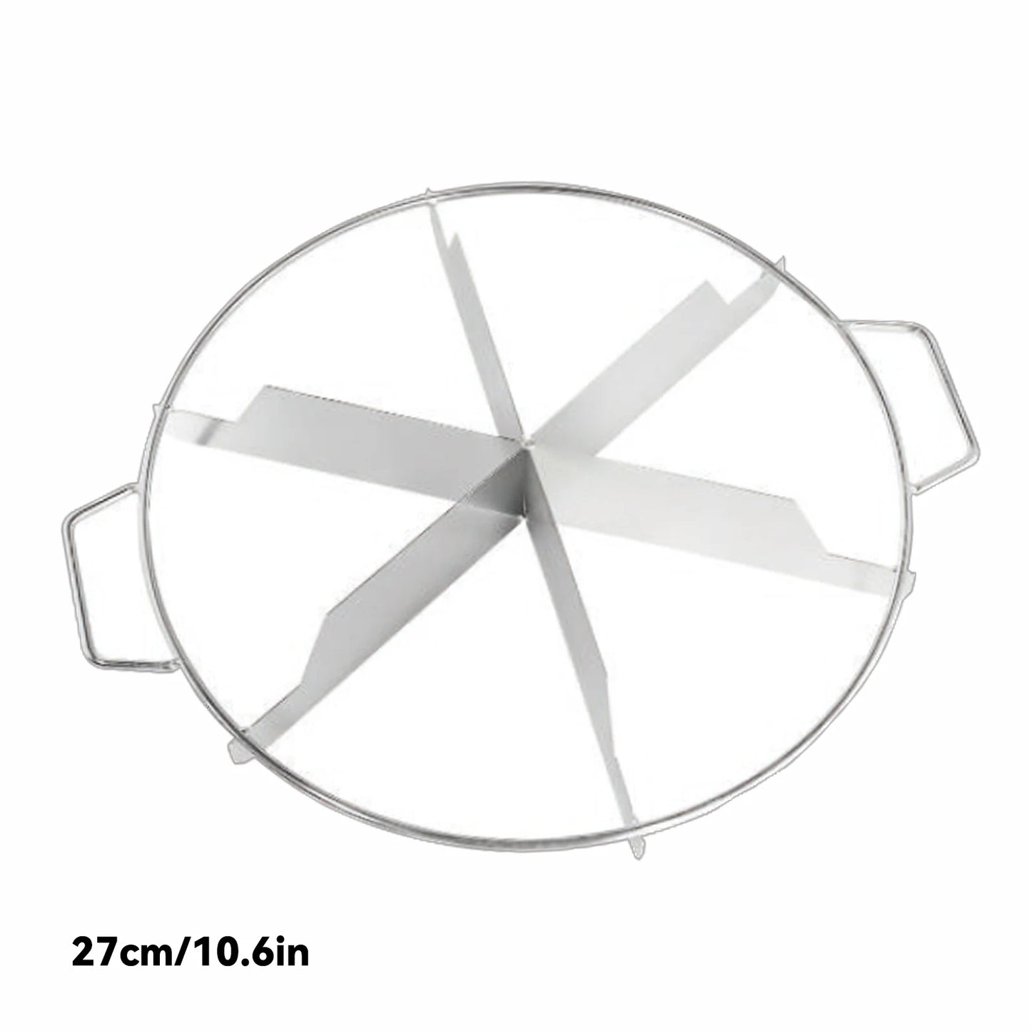 Cake Cutter Slicer Stainless Steel Pastry Portion Marker Pizza Pie Divider Even 4-10 Slices Cake Portioner Baking Tools Kitchen