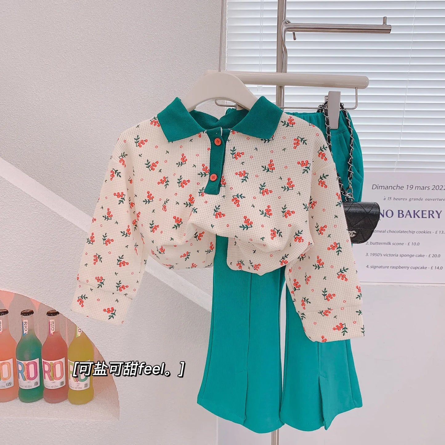 New Girls Clothes Sets Autumn Spring Long Sleeve Shirt+jeans Toddler Girl Clothes Fashion Kids Clothes Girls Suits Children 2pcs