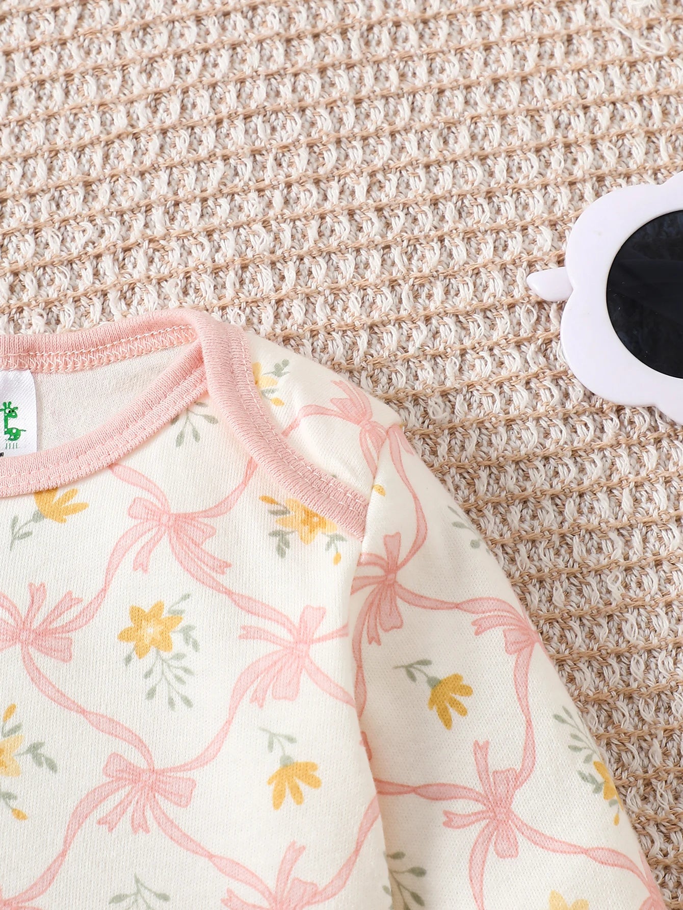 3PCS Baby girl onesie New style baby girl clothes Spring/Autumn long-sleeved onesie Cotton fabric Suitable for 0-9months
