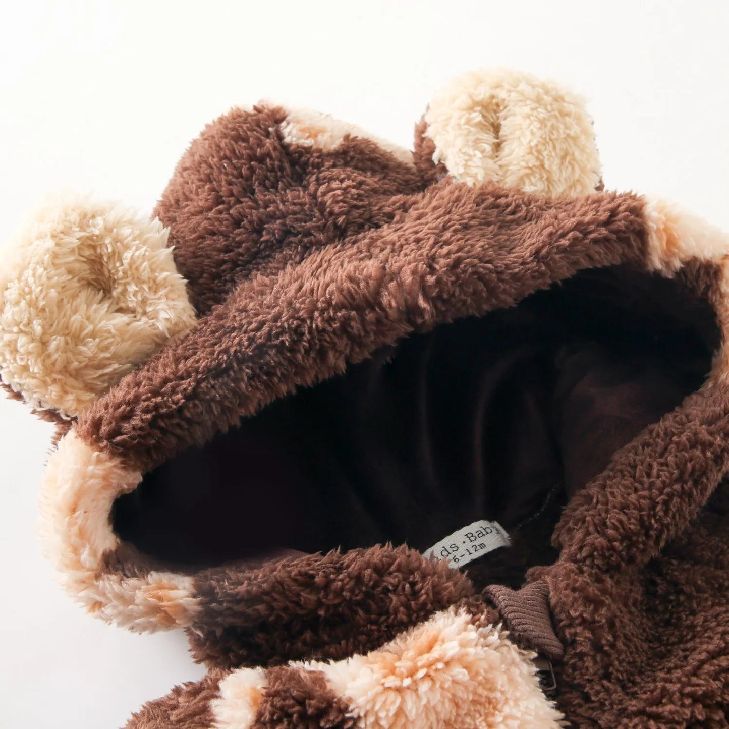 Sanlutoz Cute Animal Winter Zipper Long Sleeve Baby Rompers Warm Hooded Casual Clothing