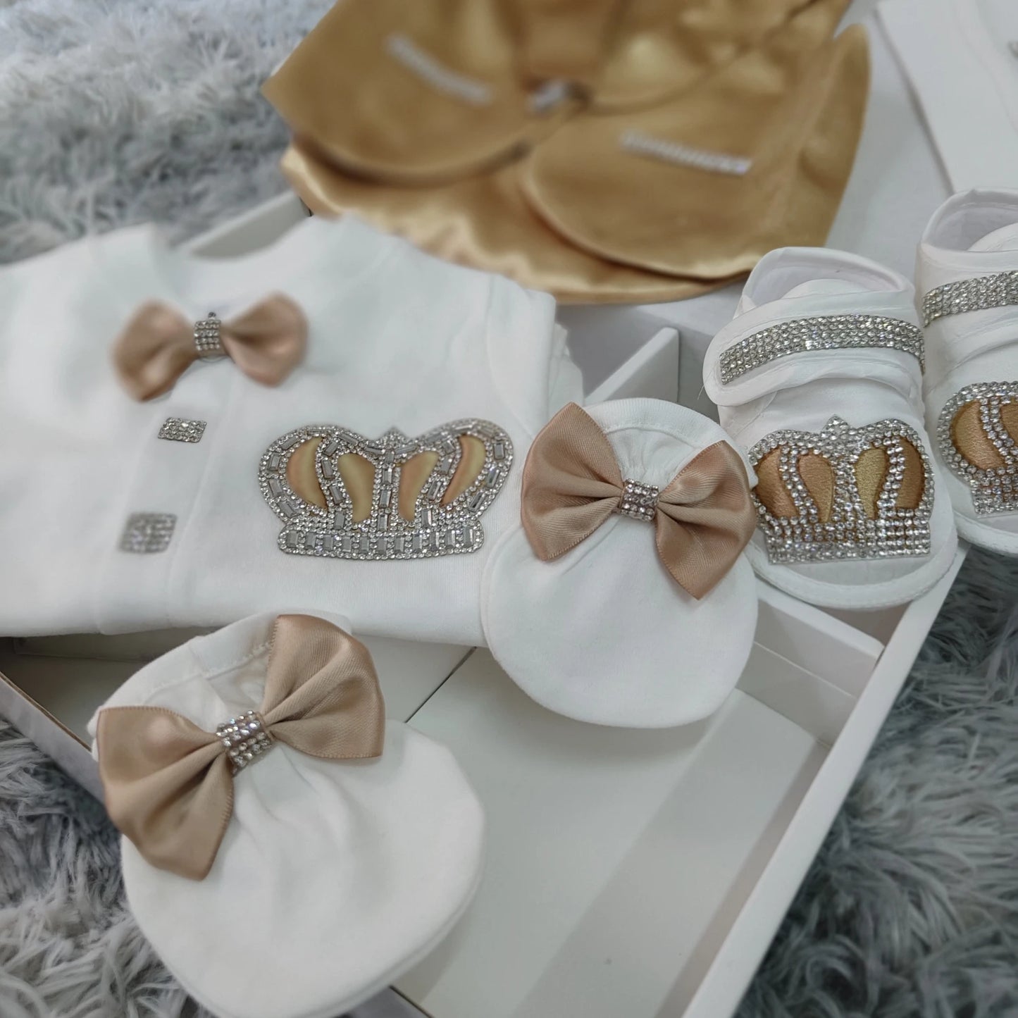 Baby Boy Formal Wedding Suit Toddler 0-1y Outfit Kids Vest Blazer Gentleman Clothes Long Sleeve Layette Outfit