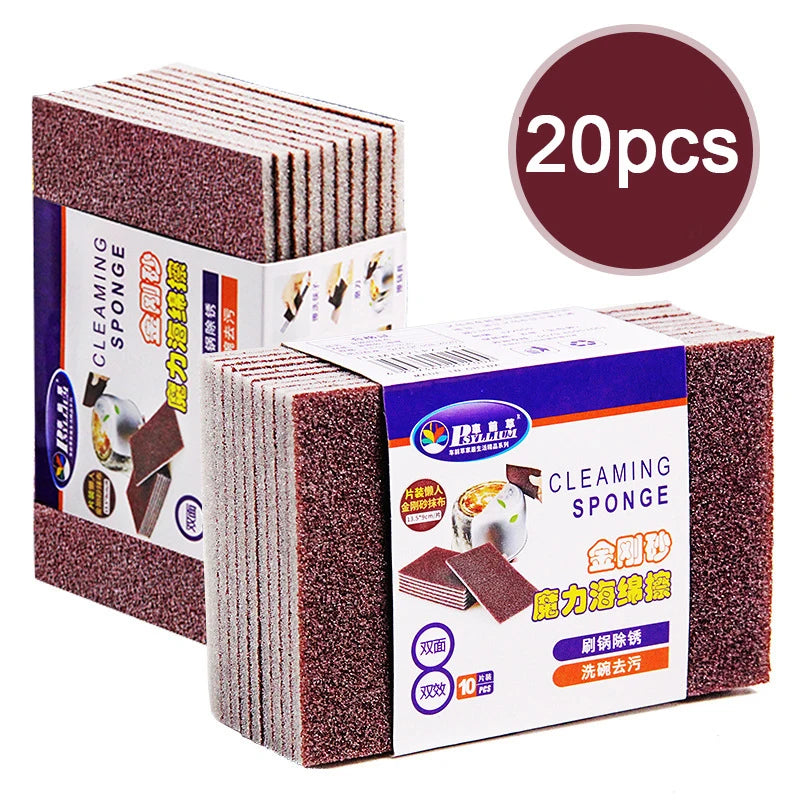 Magic Cleaning Brush Melamine Sponge Carborundum Kitchen Sponge Eraser for Pan Pot Dish Kitchen Utensils Cleaning Tool Accessori