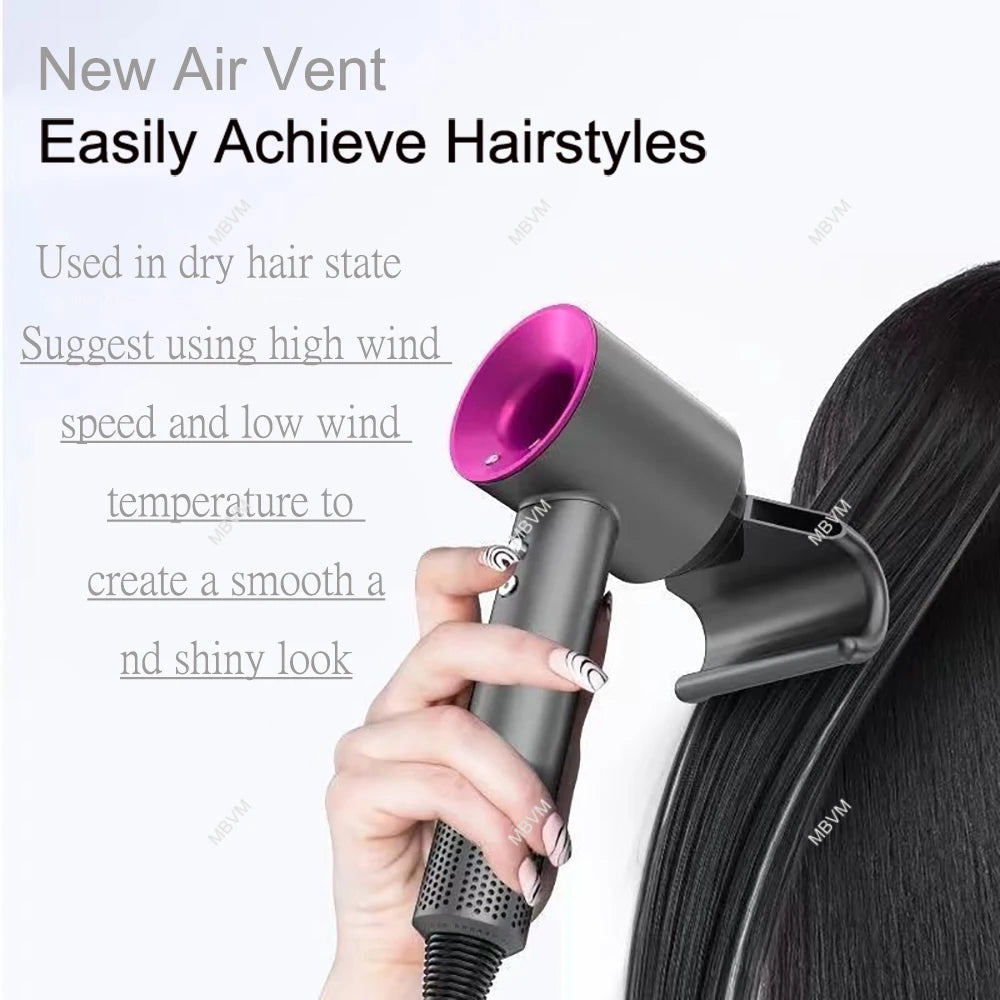 Super Leafless Hair Dryer 5 in 1 Hair Dryer 220V Professional Haircare 1600W Powerful Air Blower Negative Ionic Salon Style Tool